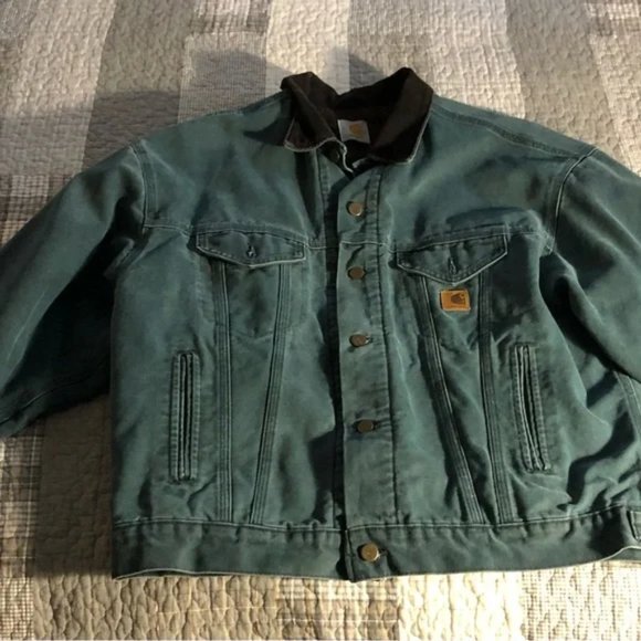 Jackets & Coats Vintage Mens Carhartt Trucker Style Jacket Xl Poshmark